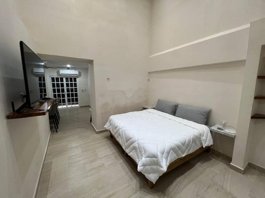 Departamento Barrio De Santiago Apartment Merida Luaran gambar